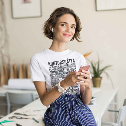 Kontorsråtta Text T-shirt