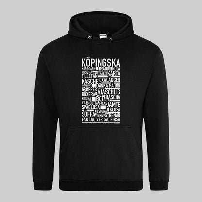 Köpingska Dialekt Text Hoodie