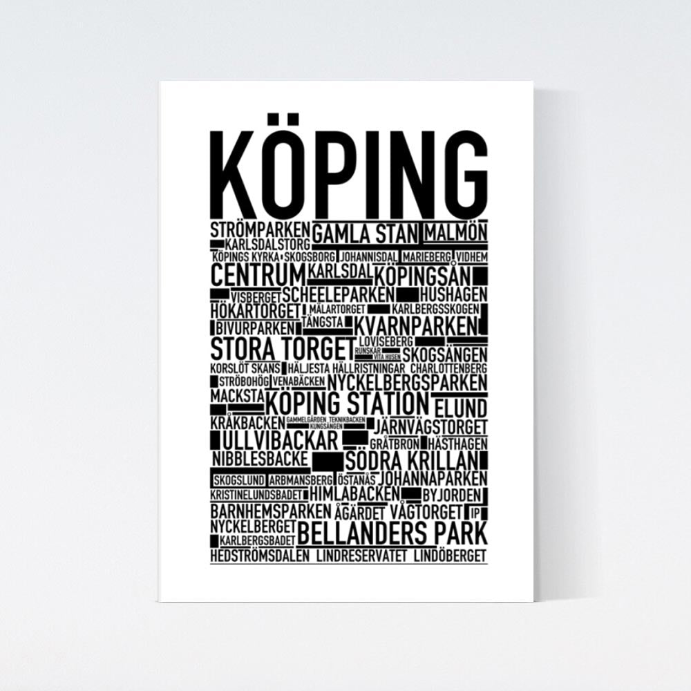 Köping Text Poster