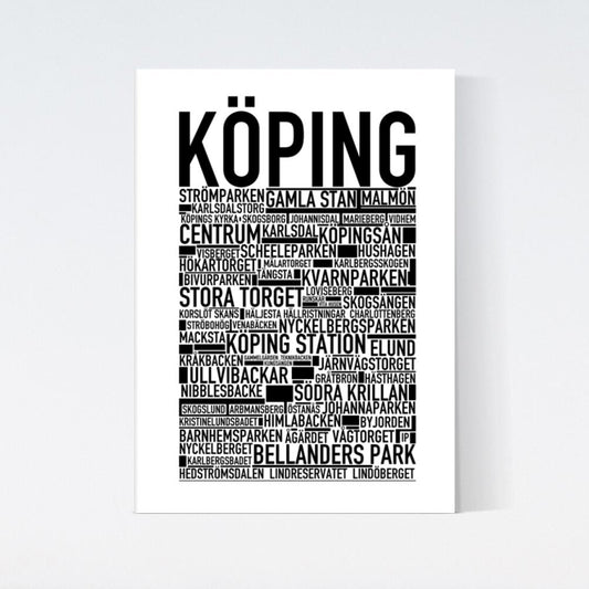 Köping Text Poster