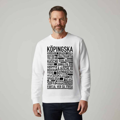 Köpingska Dialekt Text Sweatshirt