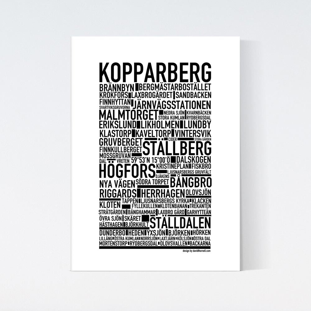 Kopparberg Text Poster