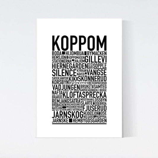 Koppom Text Poster