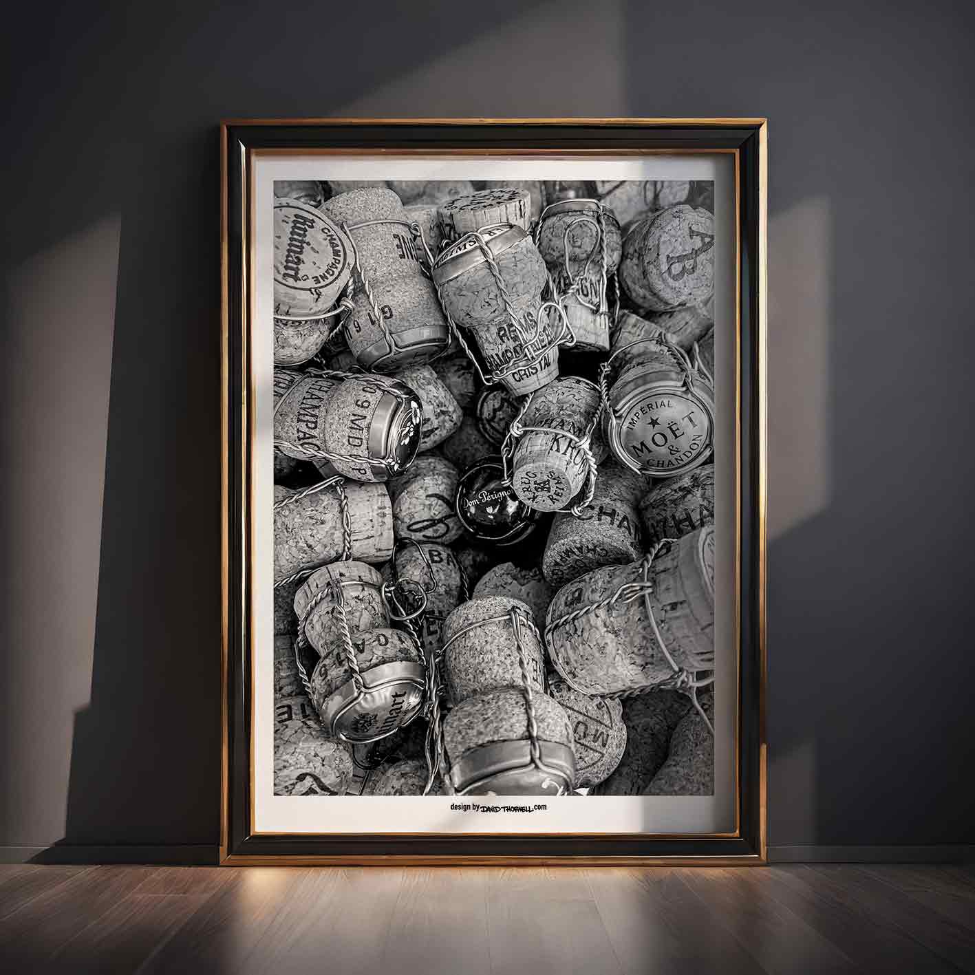 Champagne Corks Poster