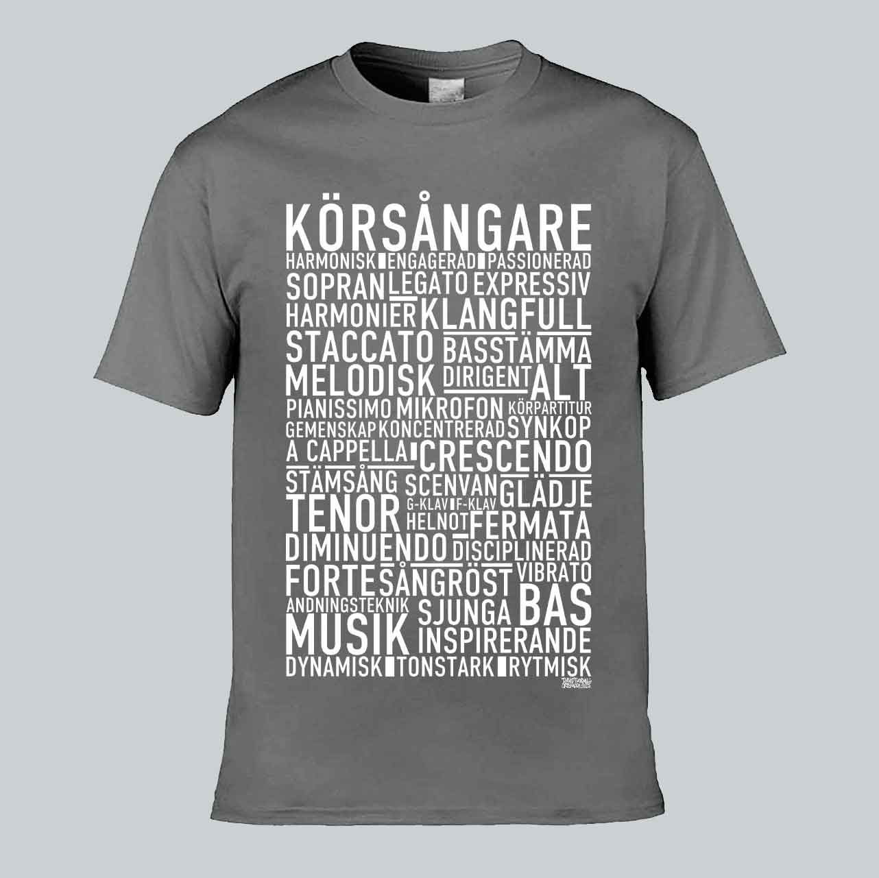 Körsångare Text T-shirt