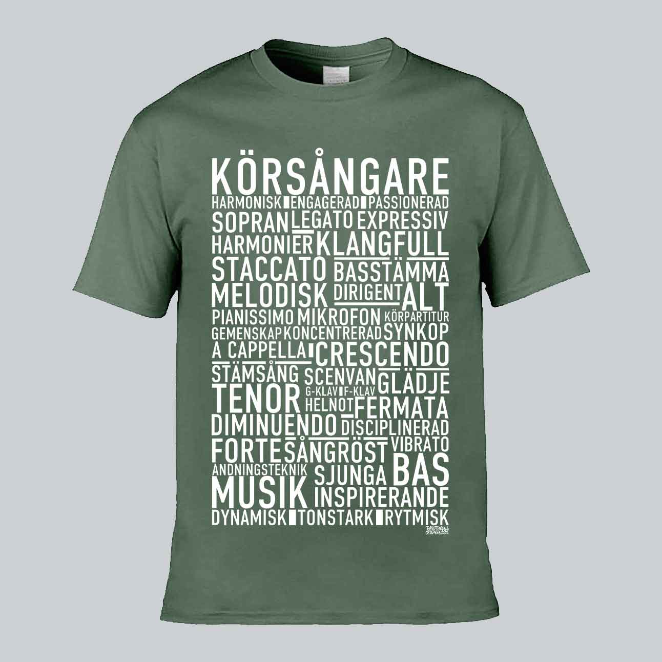 Körsångare Text T-shirt
