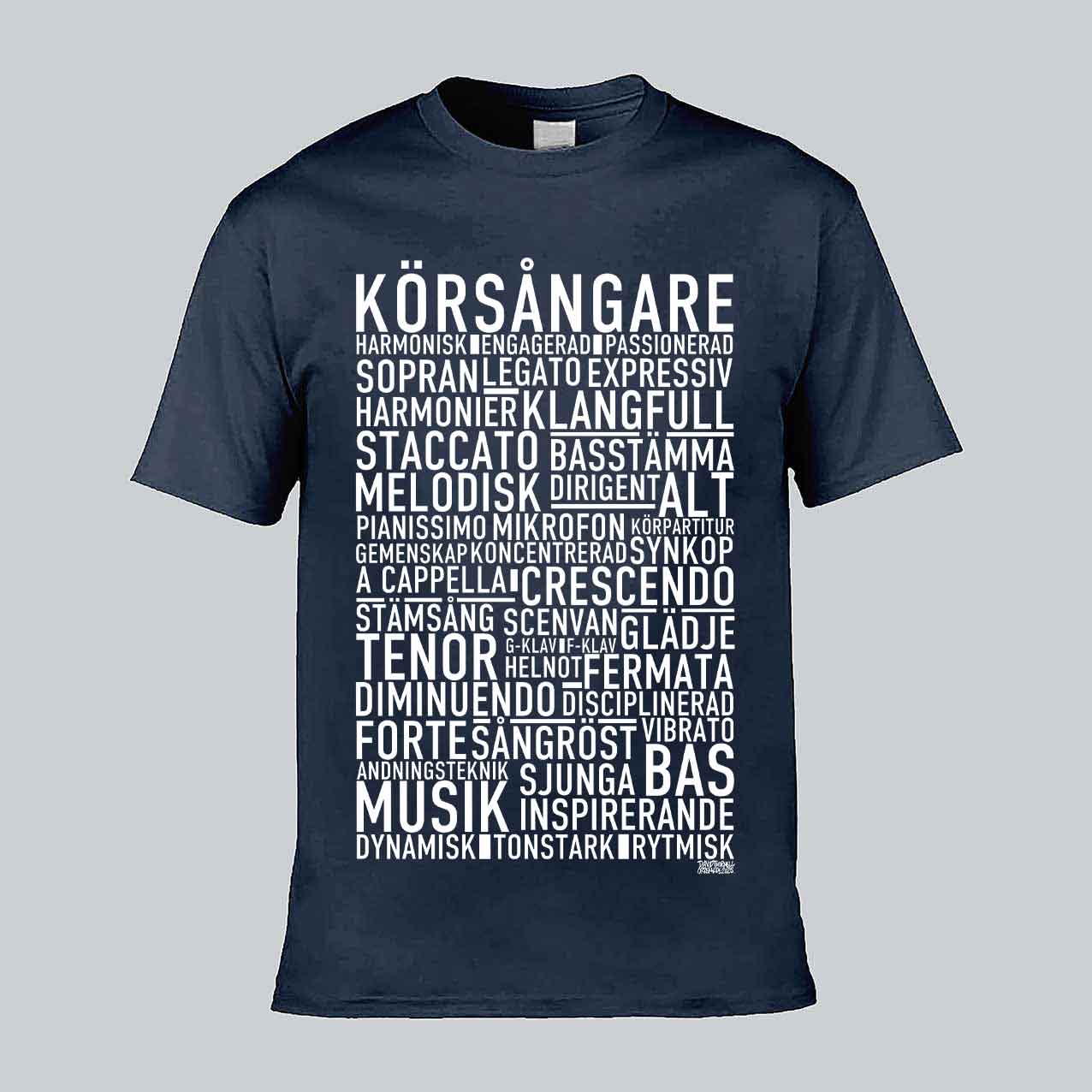 Körsångare Text T-shirt