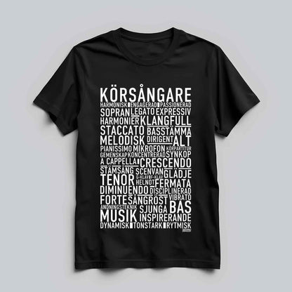 Körsångare Text T-shirt