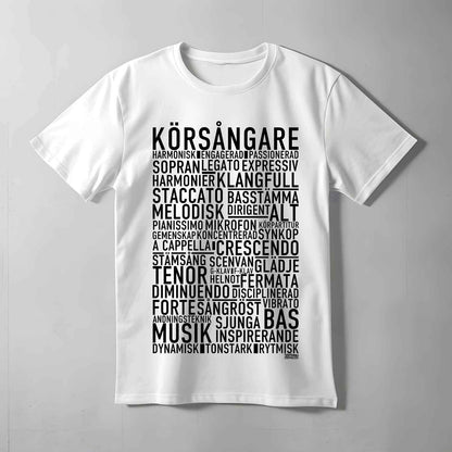 Körsångare Text T-shirt