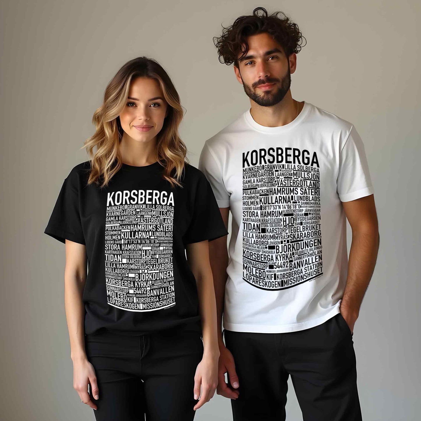 Korsberga Text T-shirt