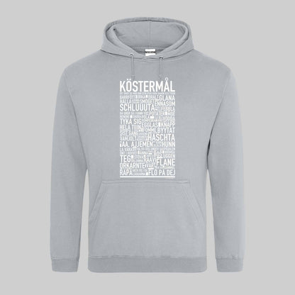 Köstermål Dialekt Text Hoodie