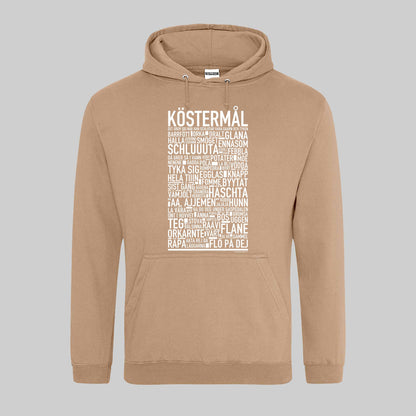 Köstermål Dialekt Text Hoodie