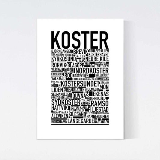 Koster Text Poster
