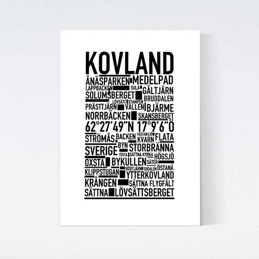 Kovland Text Poster