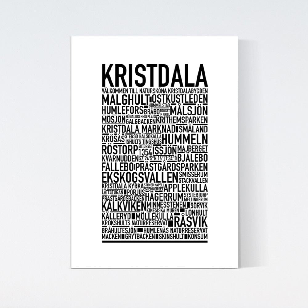 Kristdala Text Poster