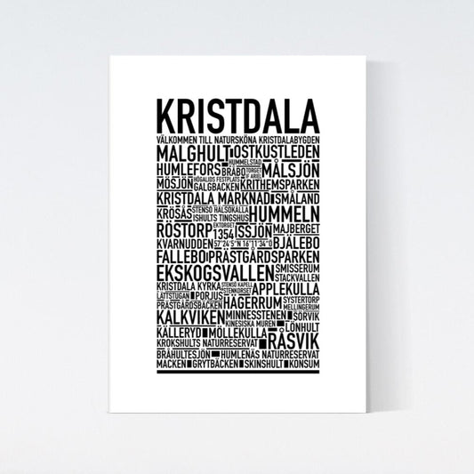 Kristdala Text Poster