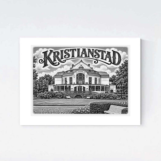 Kristianstad Nostalgi Poster