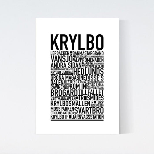 Krylbo Text Poster
