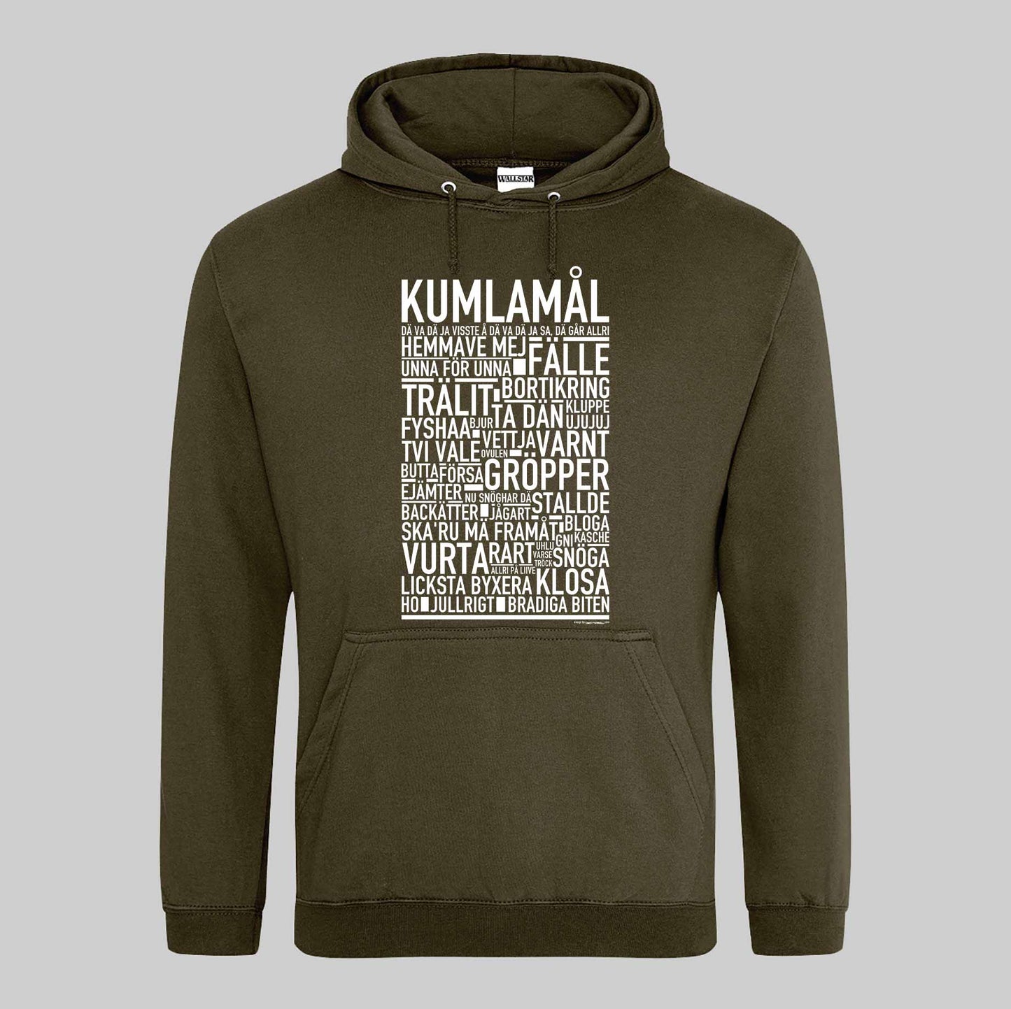 Kumlamål Dialekt Text Hoodie