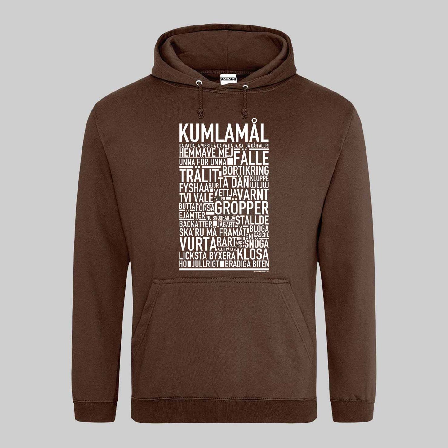 Kumlamål Dialekt Text Hoodie