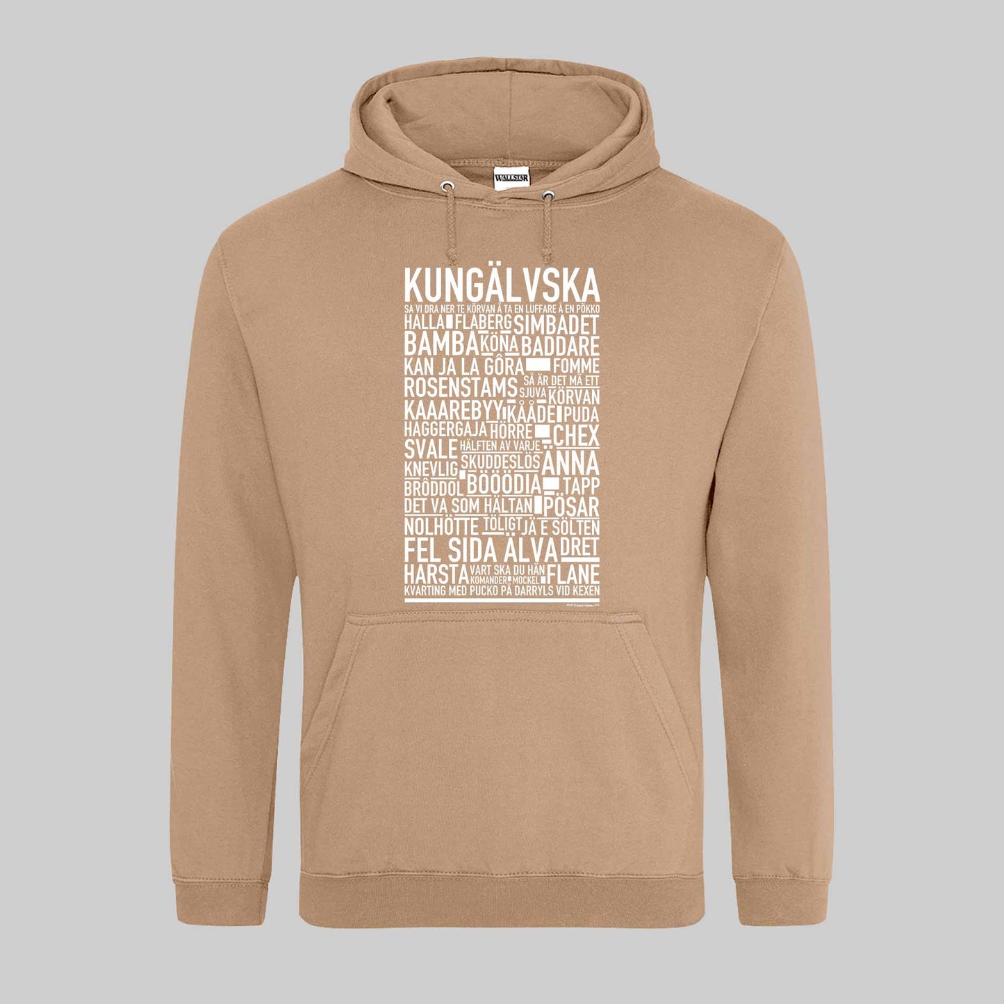 Kungälvska Dialekt Text Hoodie