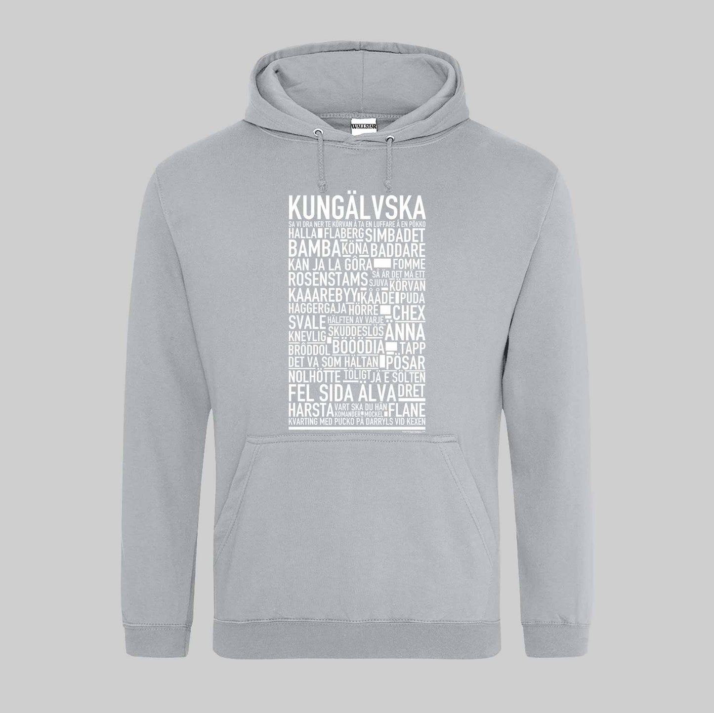 Kungälvska Dialekt Text Hoodie