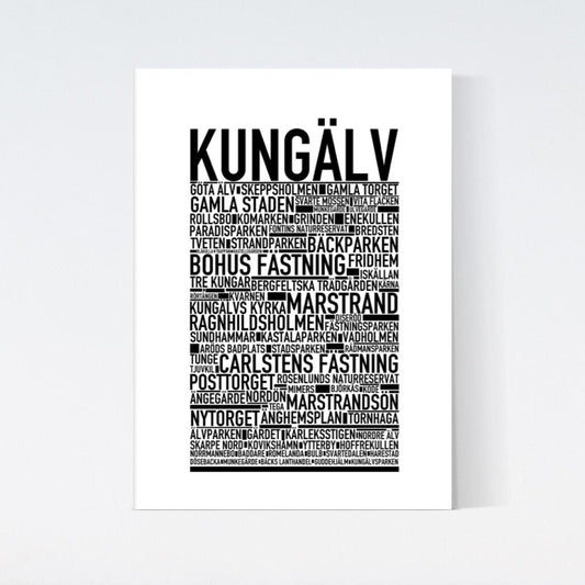 Kungälv Text Poster
