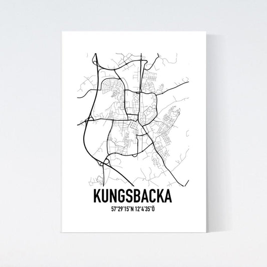 Kungsbacka Karta Poster