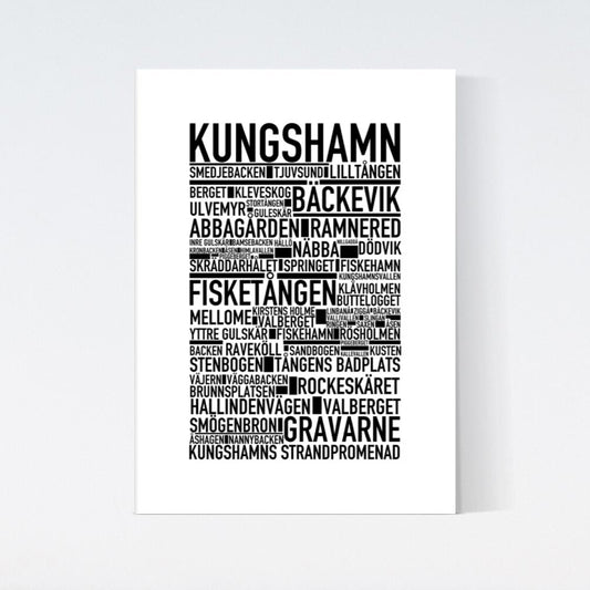 Kungshamn Text Poster