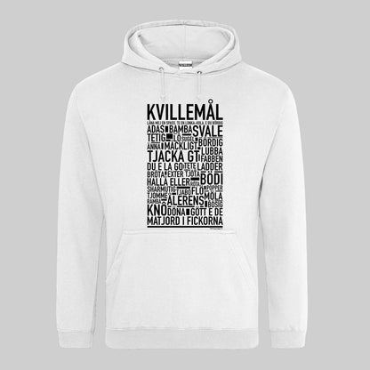 Kvillemål Dialekt Text Hoodie