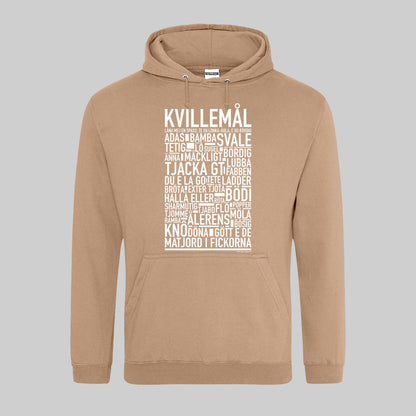 Kvillemål Dialekt Text Hoodie