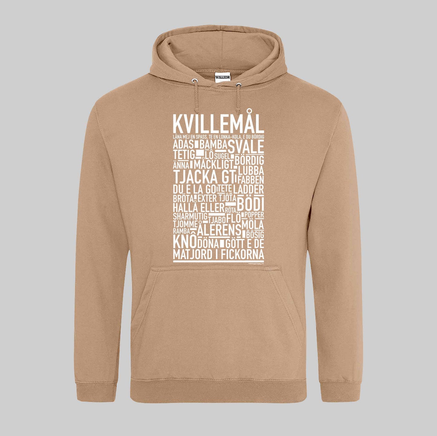 Kvillemål Dialekt Text Hoodie