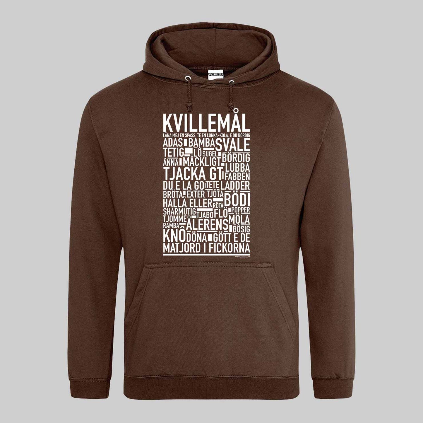 Kvillemål Dialekt Text Hoodie