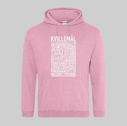 Kvillemål Dialekt Text Hoodie