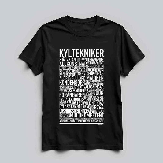 Kyltekniker Text T-shirt