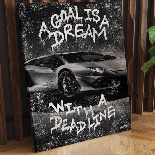 Lamborghini Graffiti Canvas