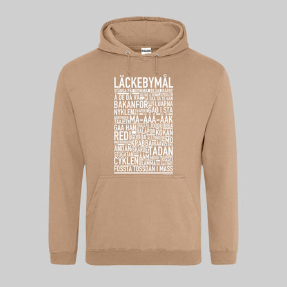 Läckebymål Dialekt Text Hoodie