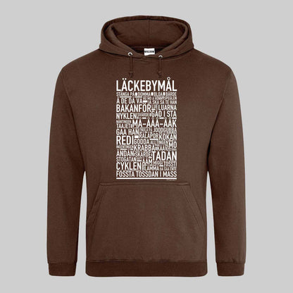 Läckebymål Dialekt Text Hoodie