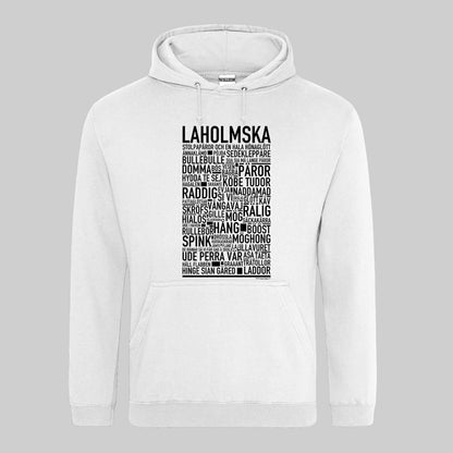 Laholmska Dialekt Text Hoodie