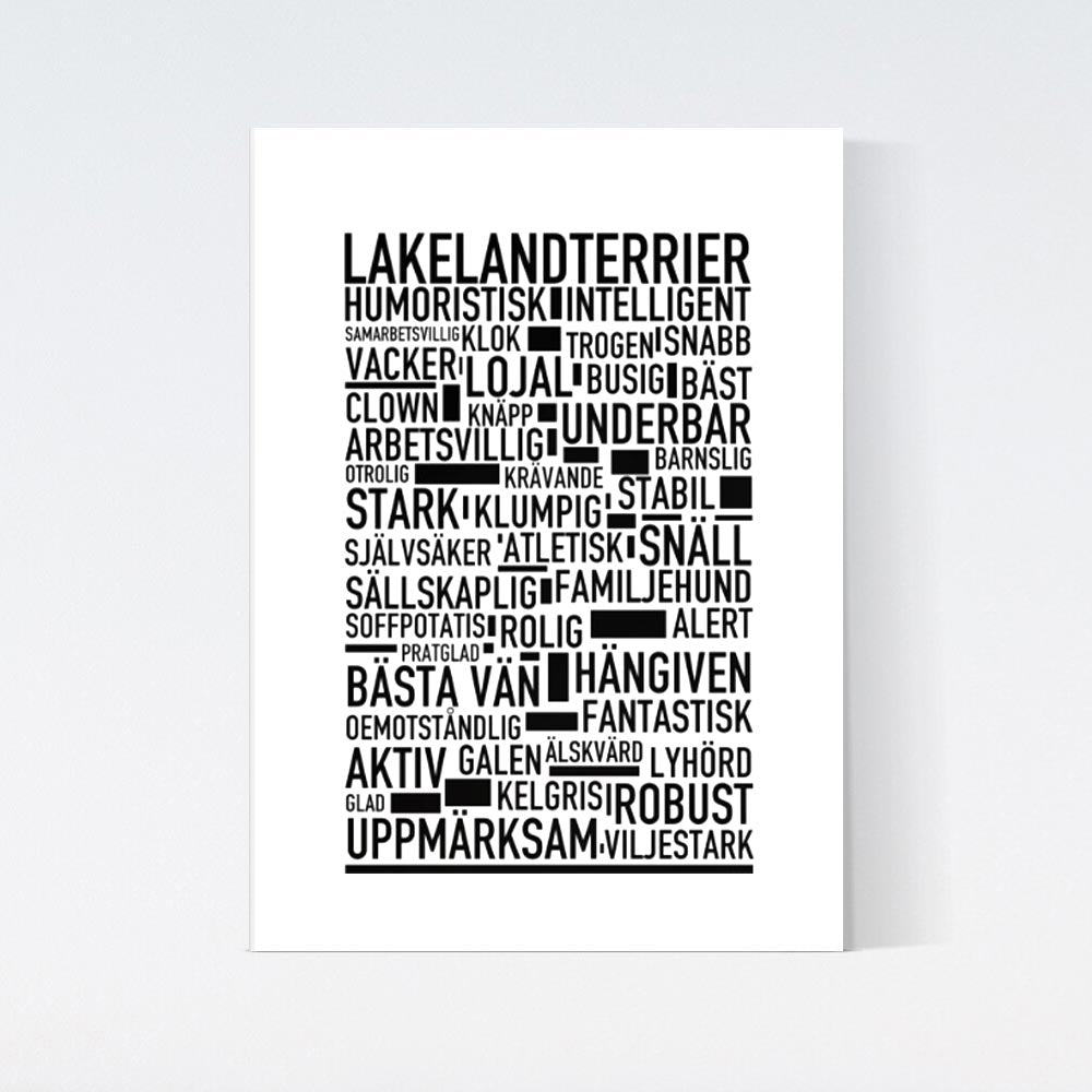 Lakelandterrier Text Poster