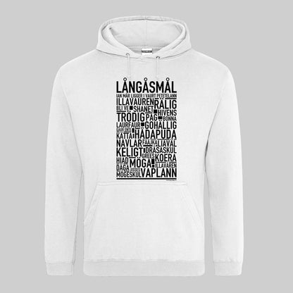 Långåsmål Dialekt Text Hoodie