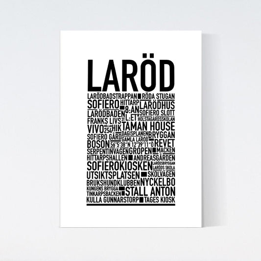 Laröd Text Poster