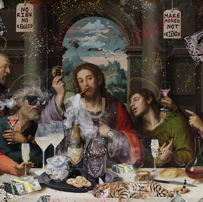 Last Supper Canvas