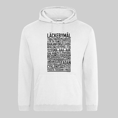 Läckebymål Dialekt Text Hoodie