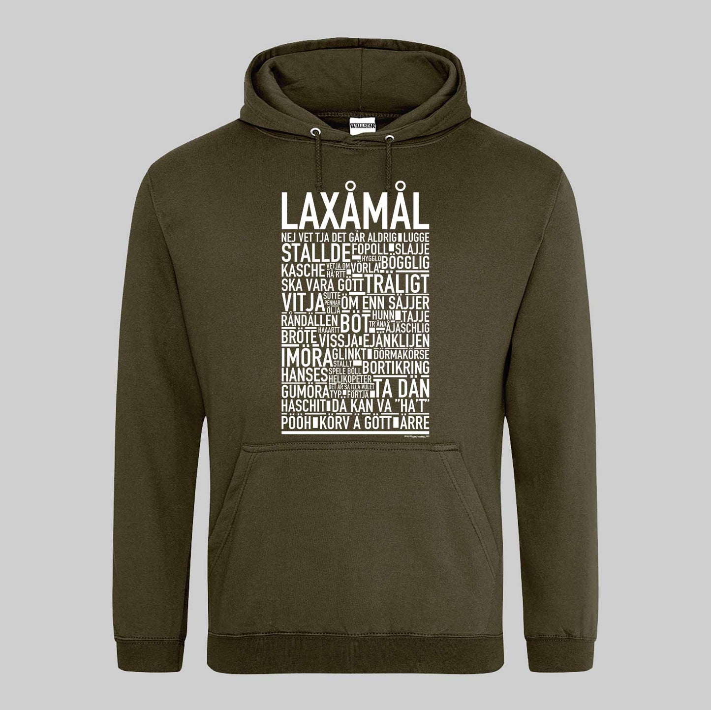 Laxåmål Dialekt Text Hoodie