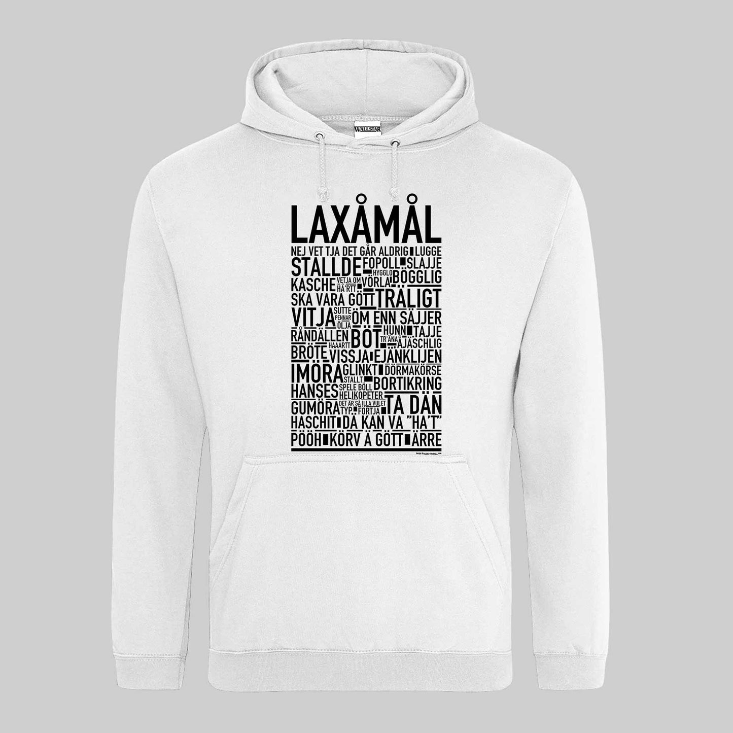 Laxåmål Dialekt Text Hoodie