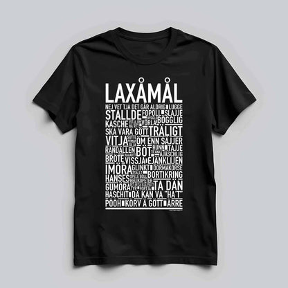 Laxåmål Dialekt Text T-shirt