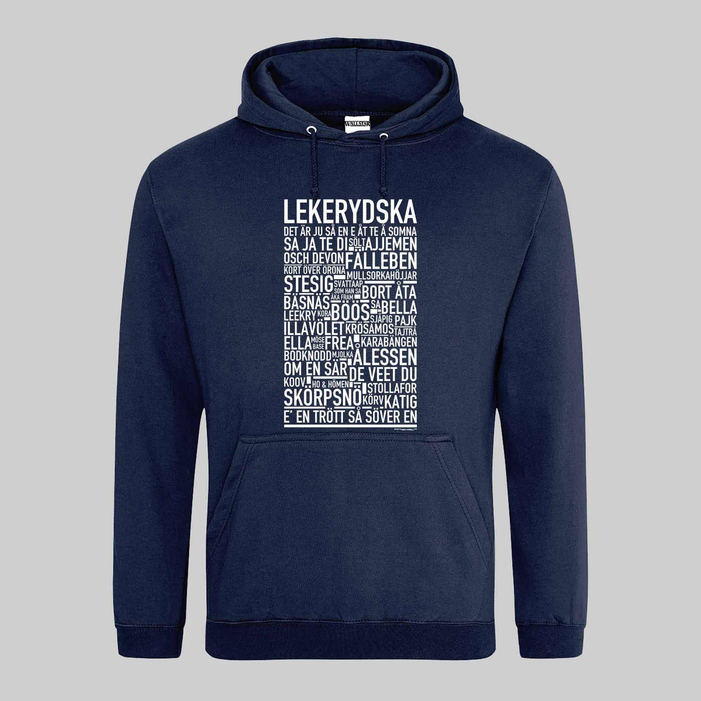 Lekerydska Dialekt Text Hoodie