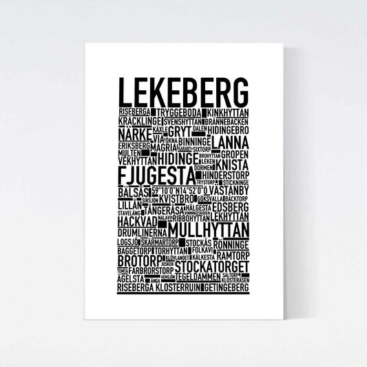 Lekeberg Text Poster