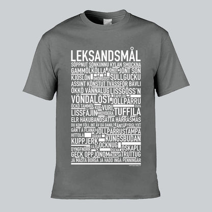 Leksandsmål Dialekt Text T-shirt